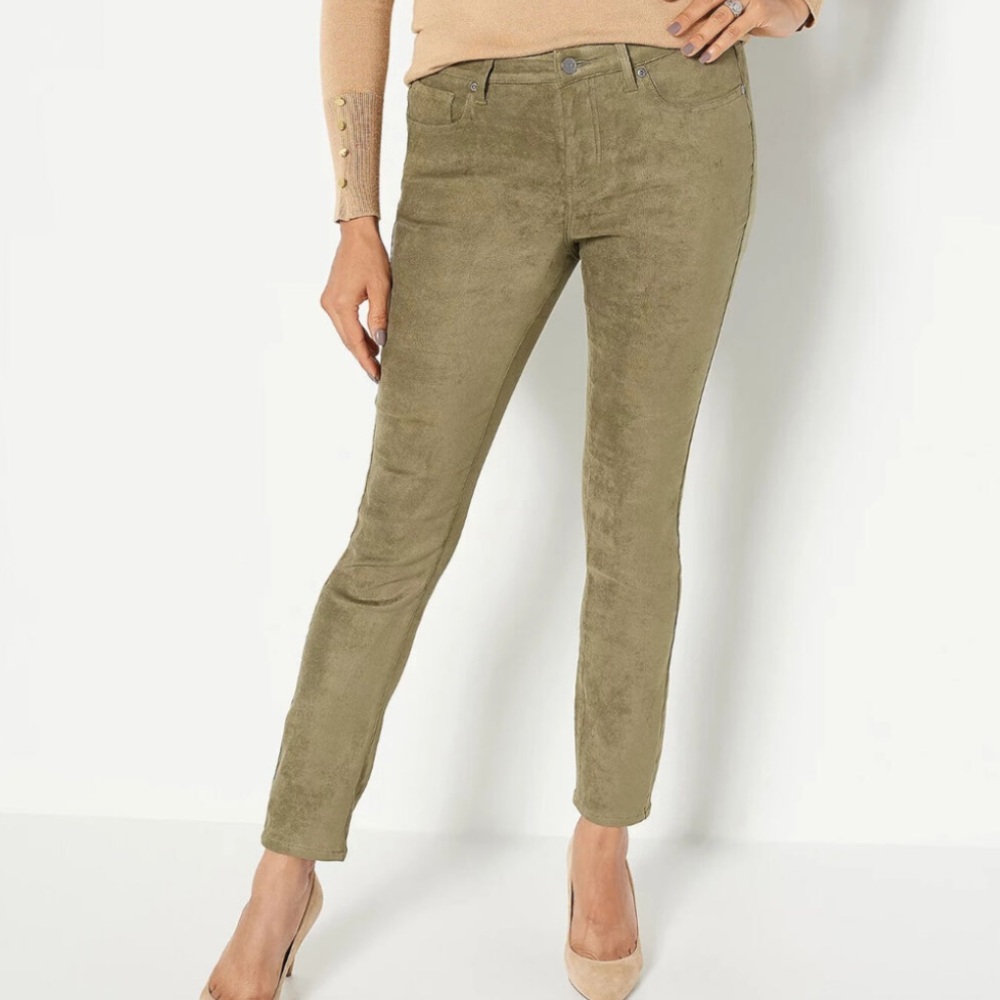 N.Y.D.J. Not Your Daughter’s Jeans Moss green AMI legging jeans, 6. - Picture 1 of 10